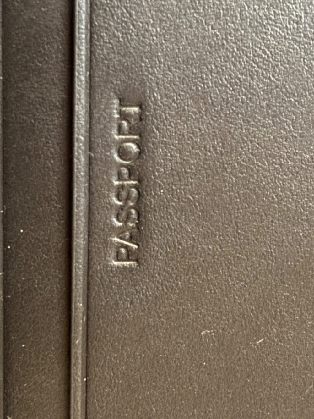 Coach NYC “80s Style” Logo Passport Holder - Picture 6 of 7